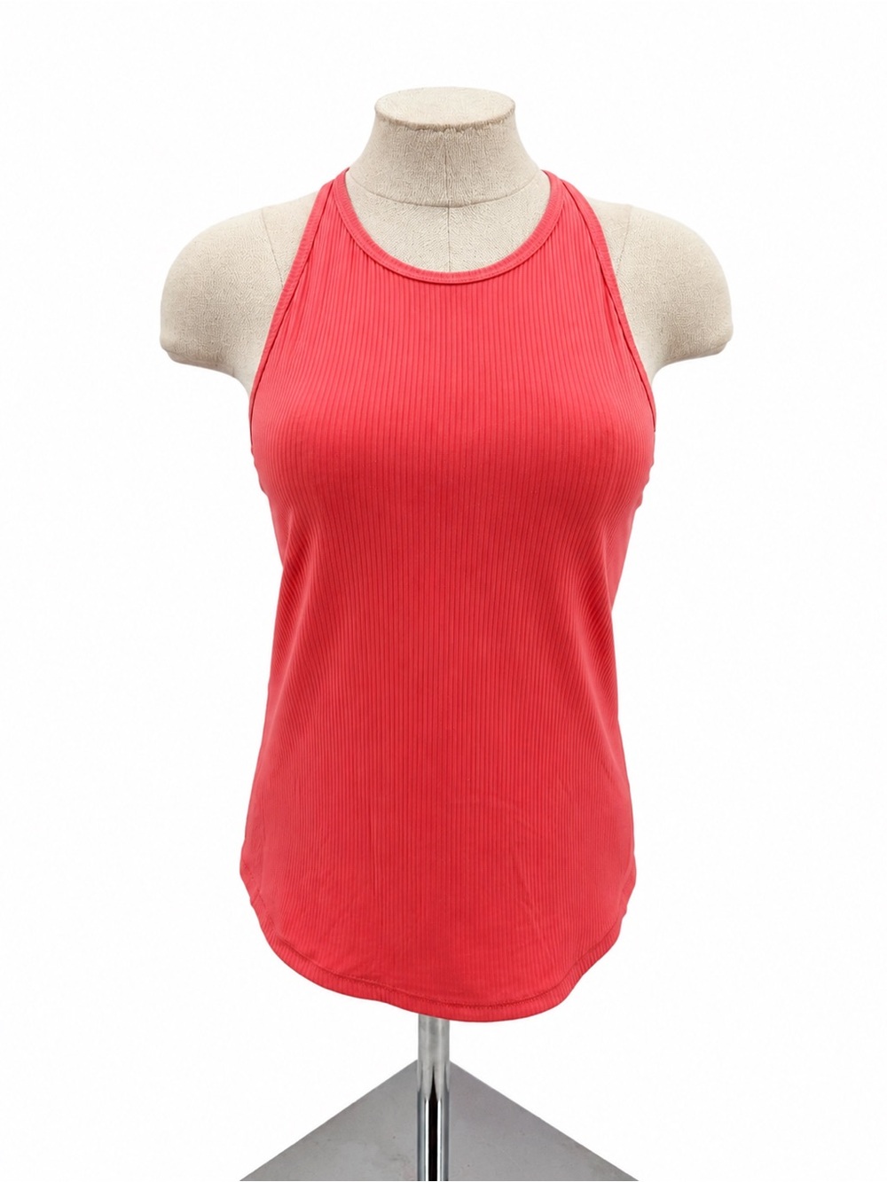 lululemon athletica Base Pace Ribbed Racerback Tank in Coral Red